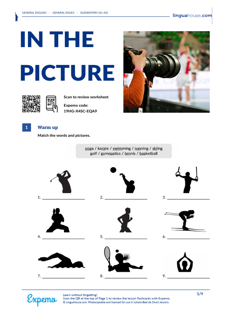 In The Picture American English Student | PDF | Grammar | Language ...