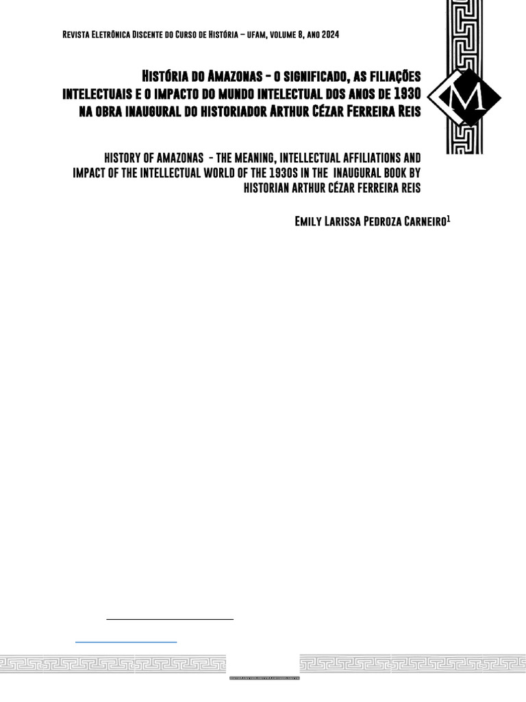 edit+-+HISTÓRIA+DO+AMAZONAS+-+O+SIGNIFICADO (1) | PDF | Intelectual ...