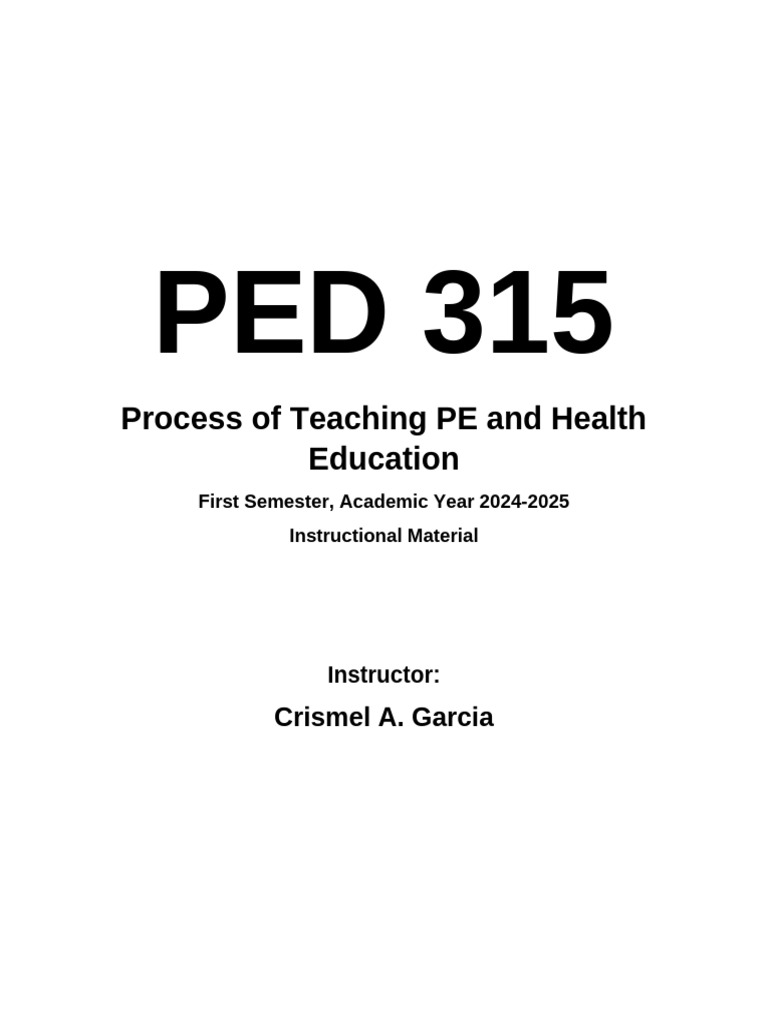 Teaching PE & Health in the Philippines | PDF | Educational Assessment ...