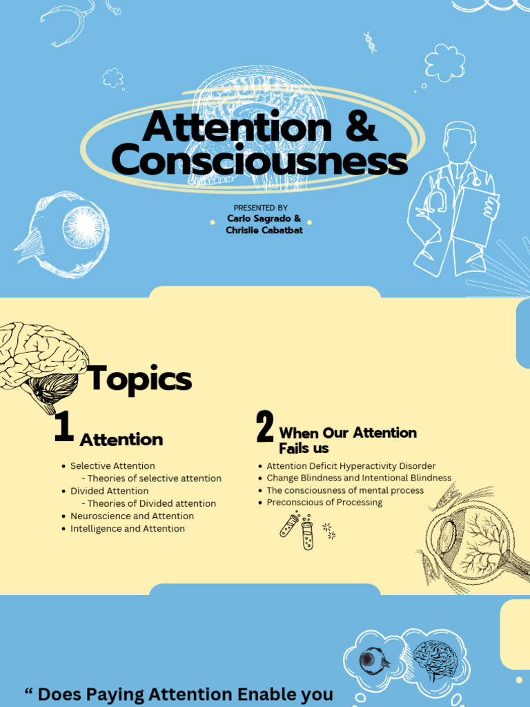 Understanding Attention and Consciousness | PDF | Attention ...