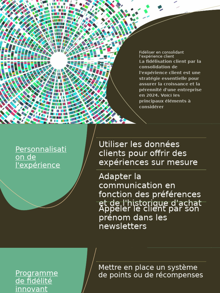 Fidélisation par l'expérience client | PDF | Gestion de la relation ...