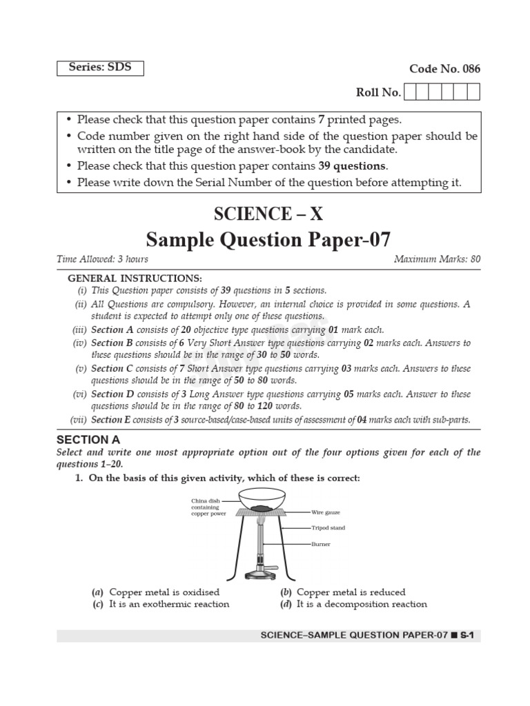 X - ScienceSQP | PDF | Refraction | Chemical Substances