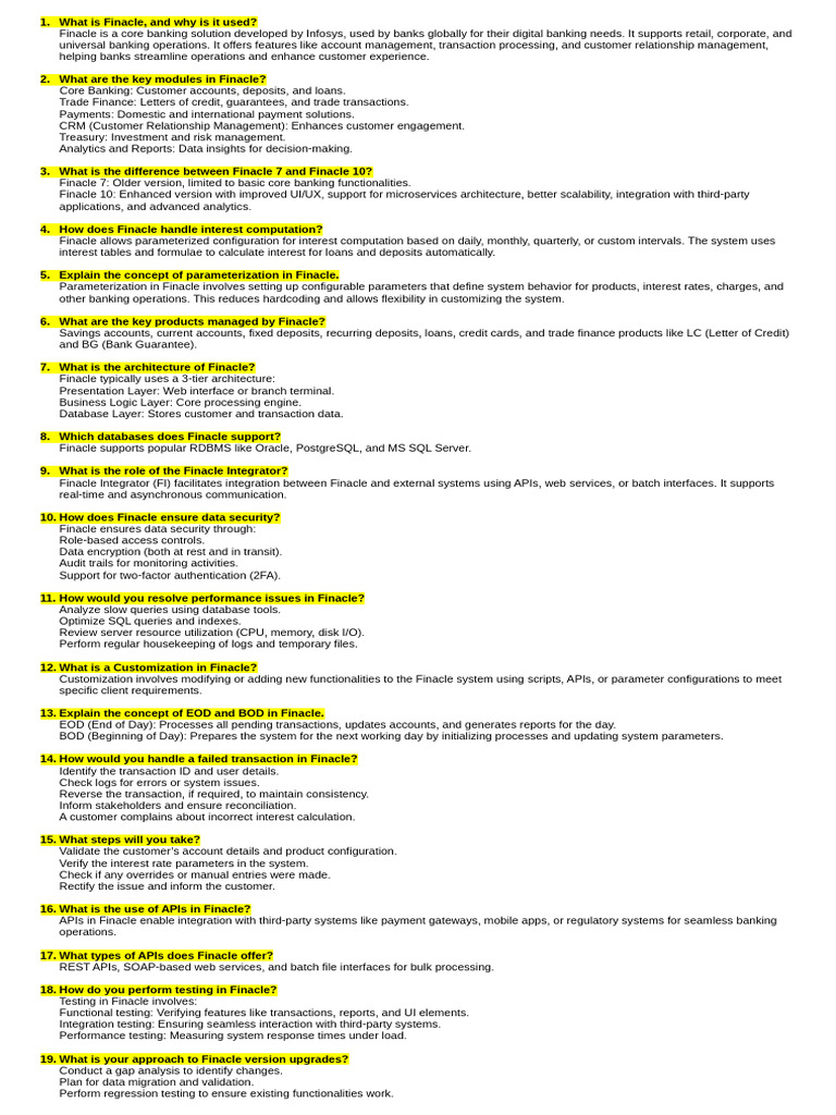 Quality Kiosk - Test Manager - Interview Prep | PDF | Software Testing ...