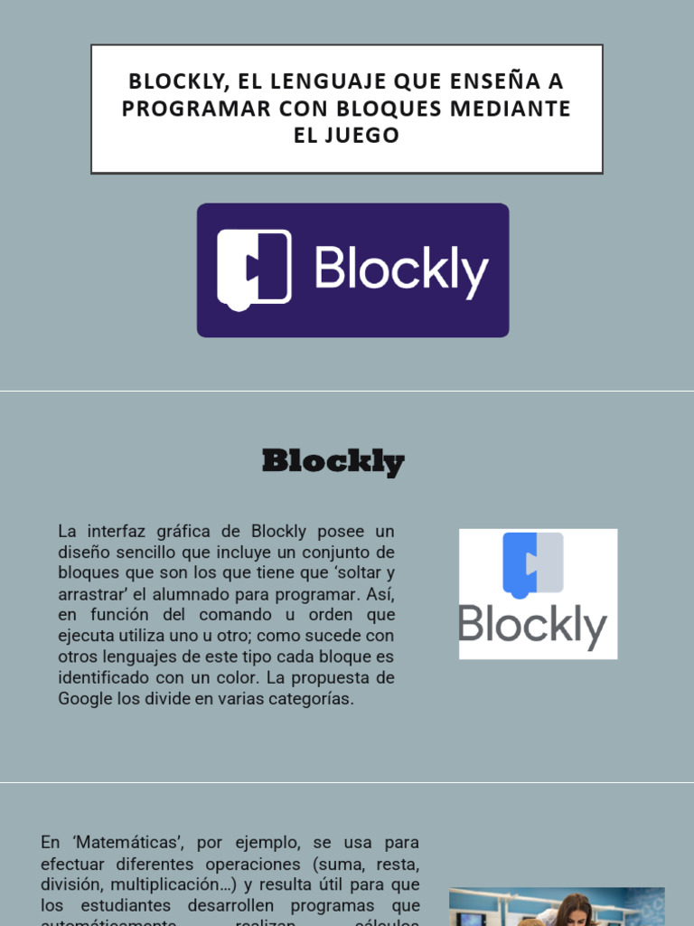 Blockly: Aprende a Programar con Bloques Interactivos | PDF
