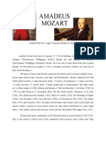 Amadeus Mozart: The Life and Works of the Famous Austrian Composer