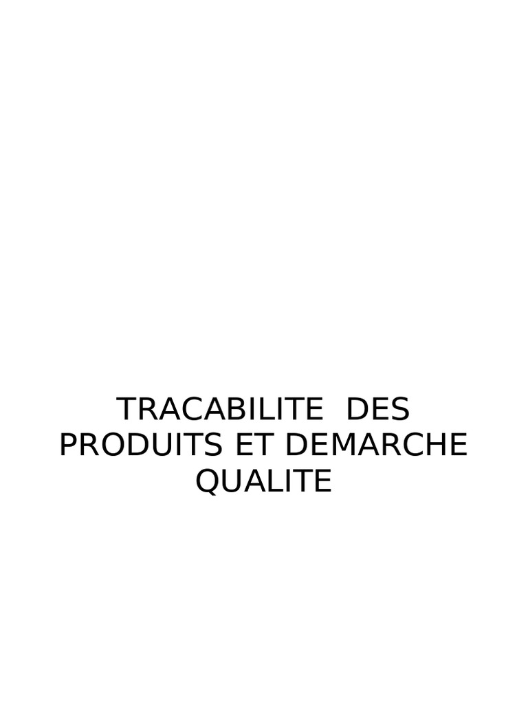 Démarche qualité : principes et piliers | PDF | Gestion des risques ...