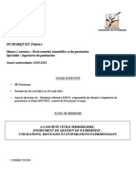 Mémoire - La Société civile immobilière, Instrument de gestion de patrimoine - master 2 ingenierie du patrimoine 220811