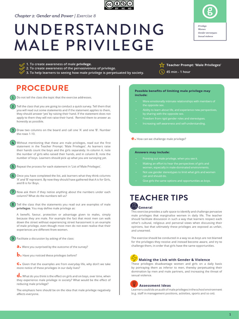 CH2EX8 Final | PDF | Gender | Gender Studies