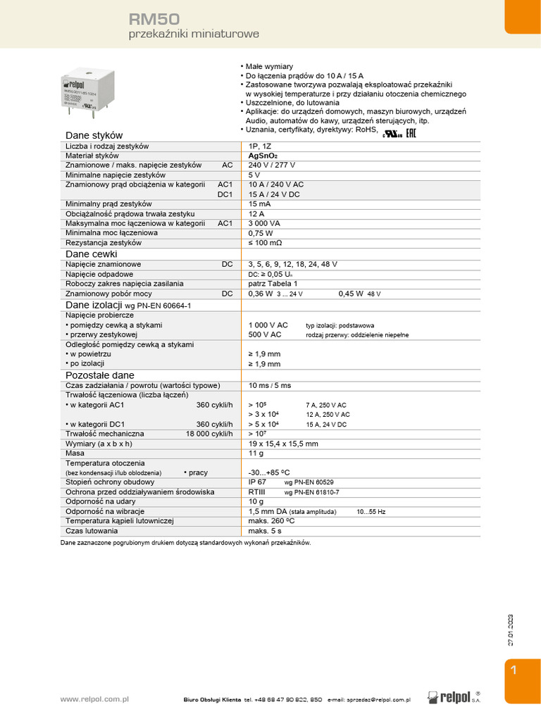 RM50 PL | PDF