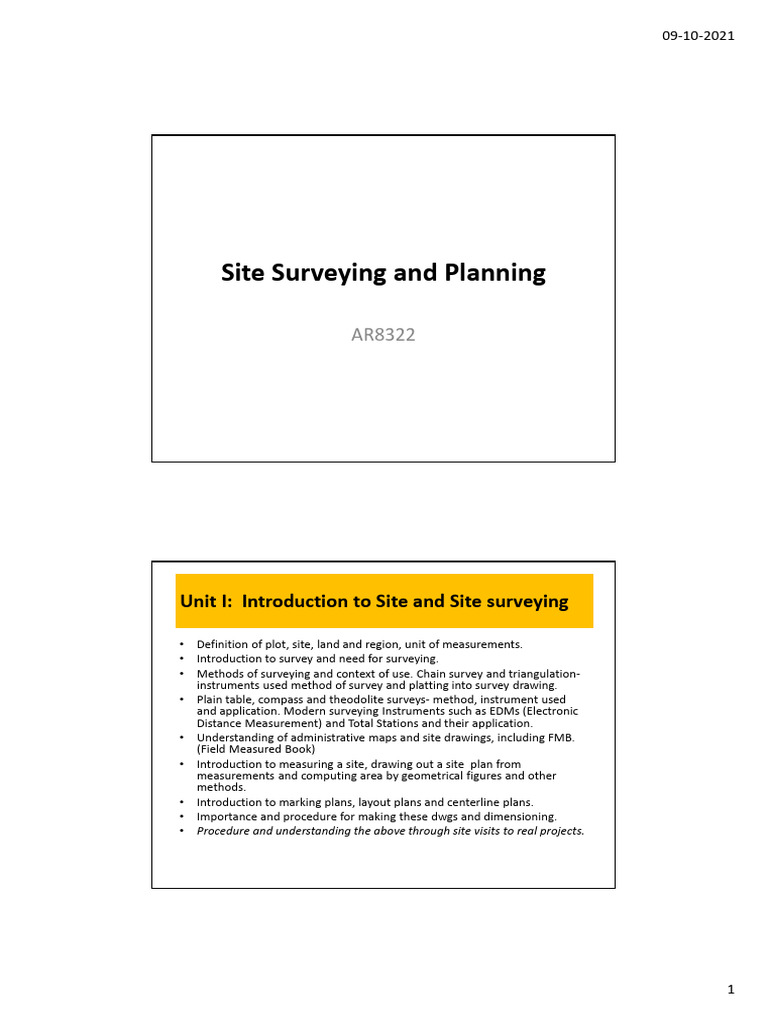 ssp | PDF | Surveying