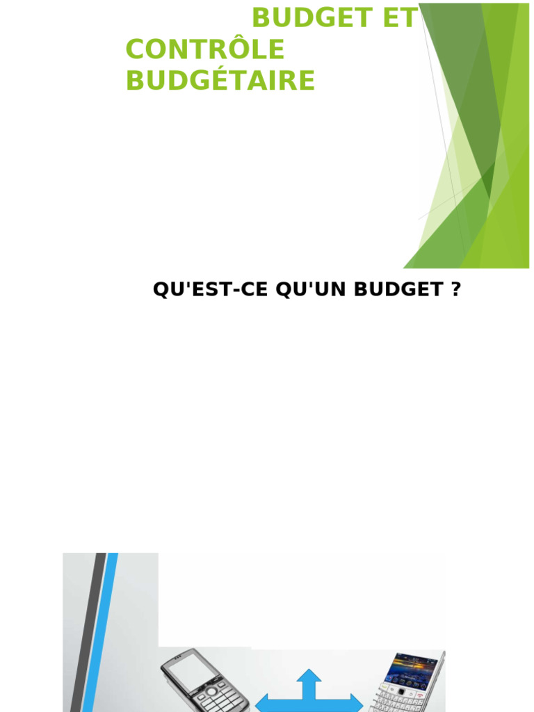 Contrôle du Budget Ppt | PDF | Budget | Sodles