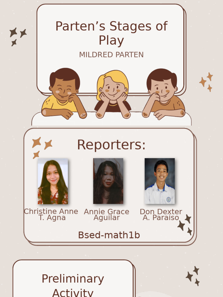 Understanding Parten's Stages of Play | PDF | Human Development ...