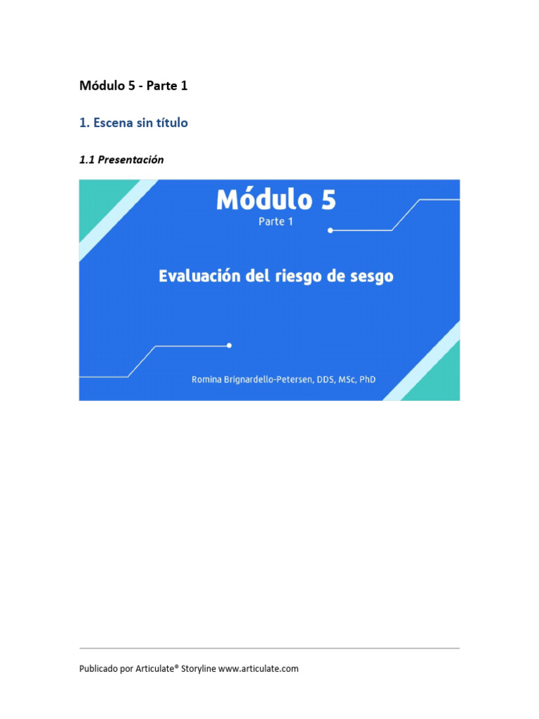 Módulo 5 - Parte 1 | PDF