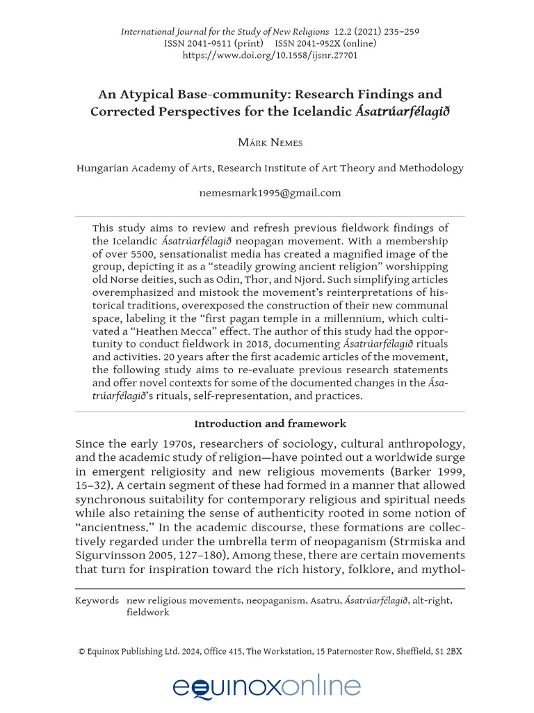 Fresh Look at An Atypical Base Community Research Findings And Corrected