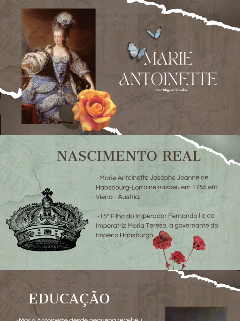 Vida e Morte de Maria Antonieta | PDF | Maria Antonieta