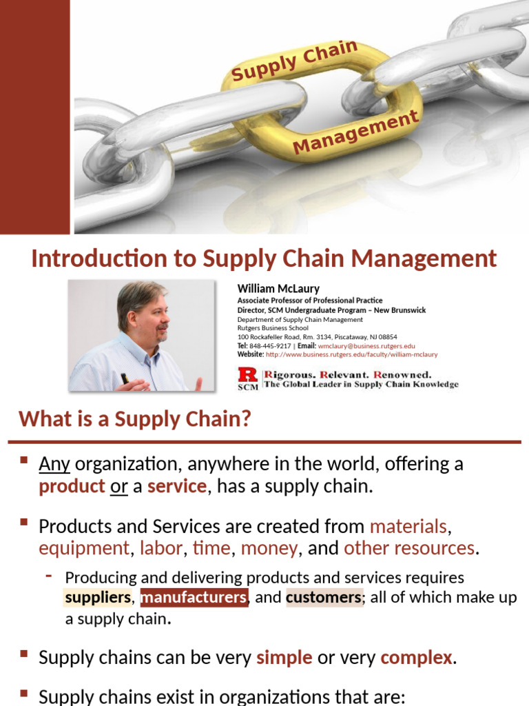 Understanding Supply Chain Management | PDF | Chocolate | Supply Chain