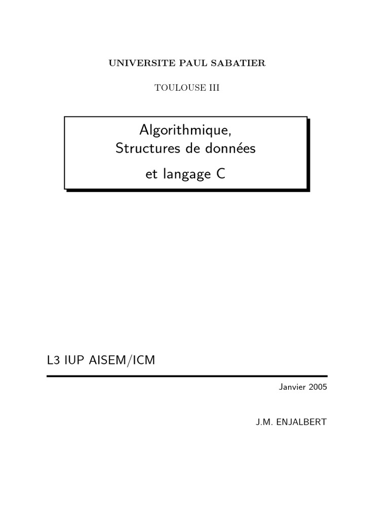 Structures et Pointeurs en C | PDF | Pointeur (programmation ...