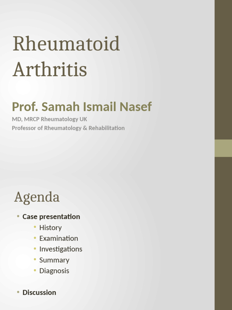 Rheumatoid Arthritis | PDF | Arthritis | Rheumatoid Arthritis
