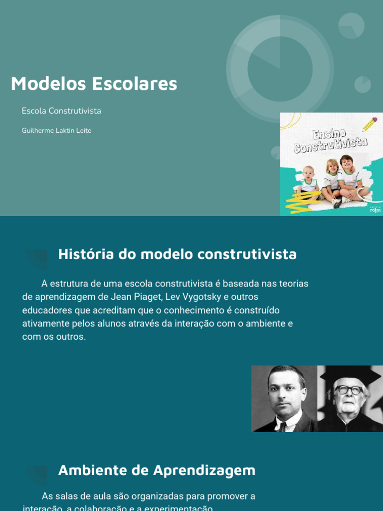 Educação Construtivista: Princípios e Desafios | PDF | Aprendizado ...