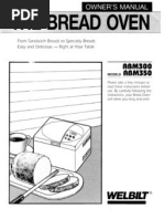 Download Welbilt ABM300 - ABM350 Bread Maker Manual by doc57820 SN82160050 doc pdf