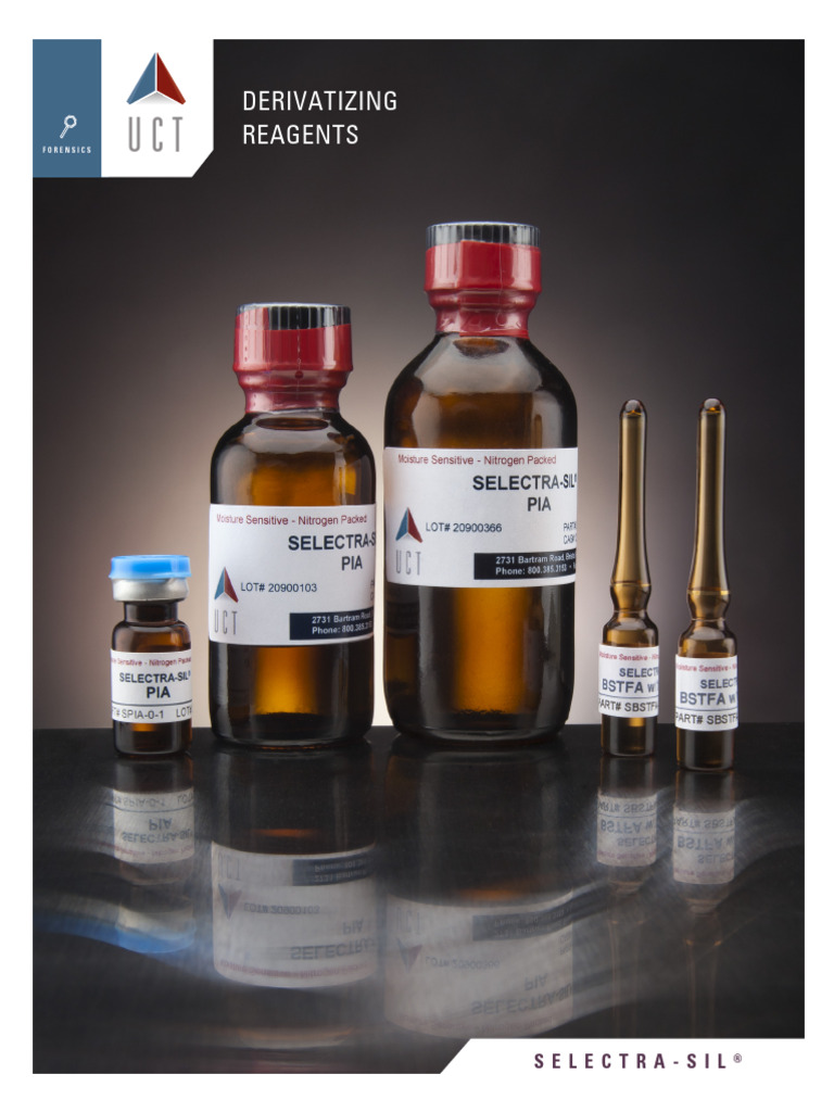 Derivatizing Reagents | PDF | Ester | Amide