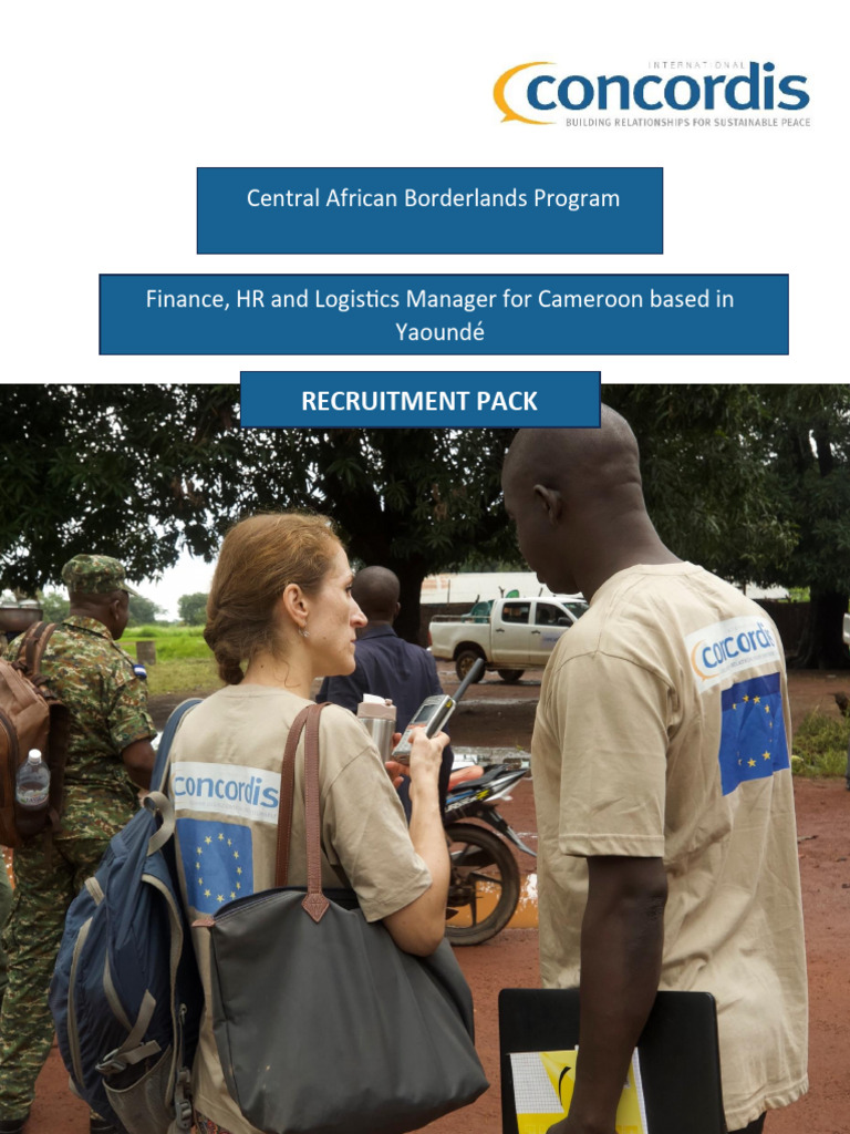 Finance & HR Manager Role in Cameroon | PDF | Peacebuilding | Budget