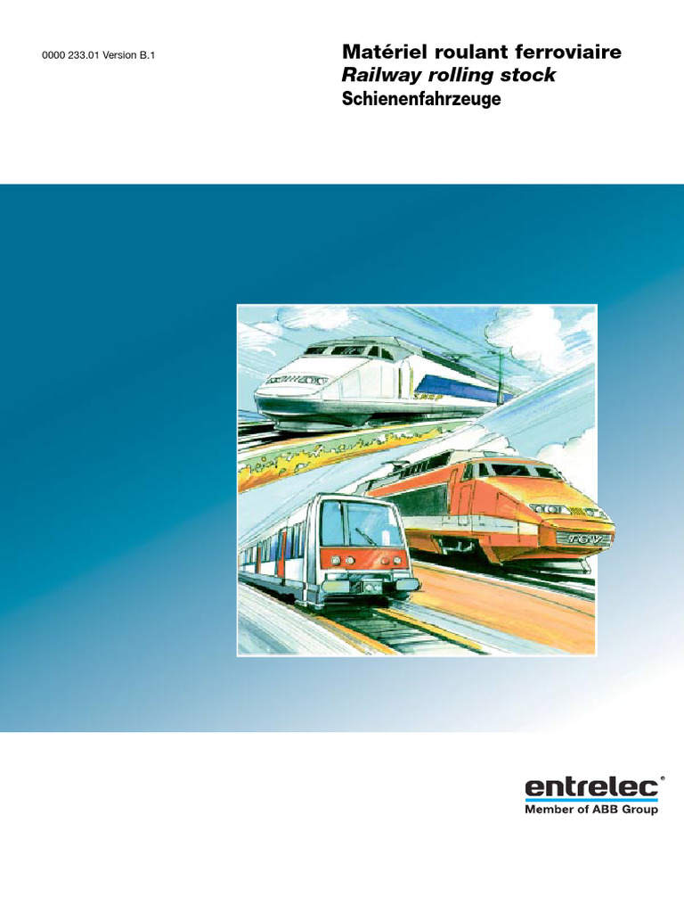 Matériel roulant ferroviaire et connexions | PDF | Transport ferroviaire