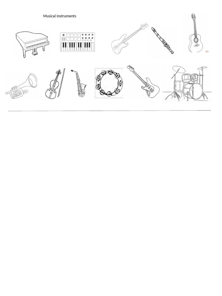 Overview of Musical Instruments | PDF