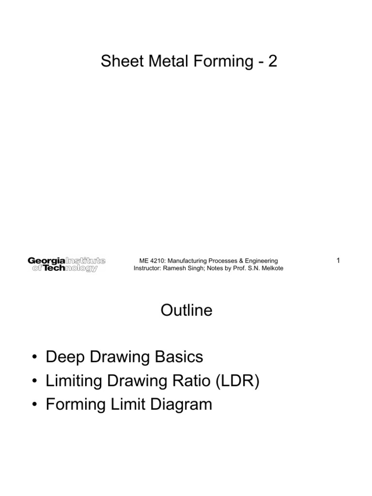 Sheet Metal2 | PDF | Materials Science | Applied And Interdisciplinary ...