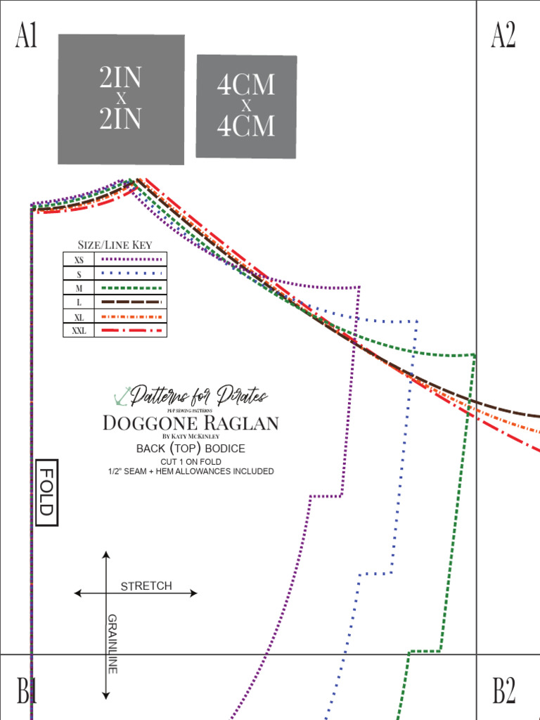 Doggone Raglan by Patterns For Pirates Letter Paper File zk72x6 | PDF