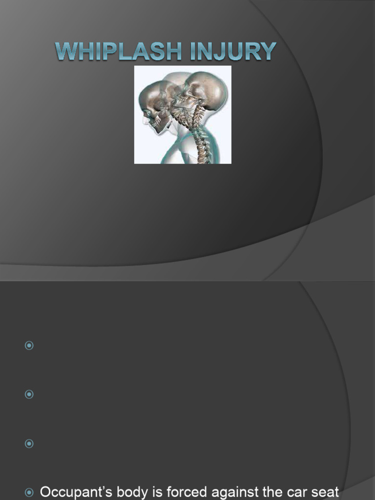 Understanding Whiplash Injuries | PDF | Vertebral Column | Diseases And ...