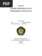 Download Tugas Operasional Pemeliharaan Bangunan by b2989da SN82163296 doc pdf
