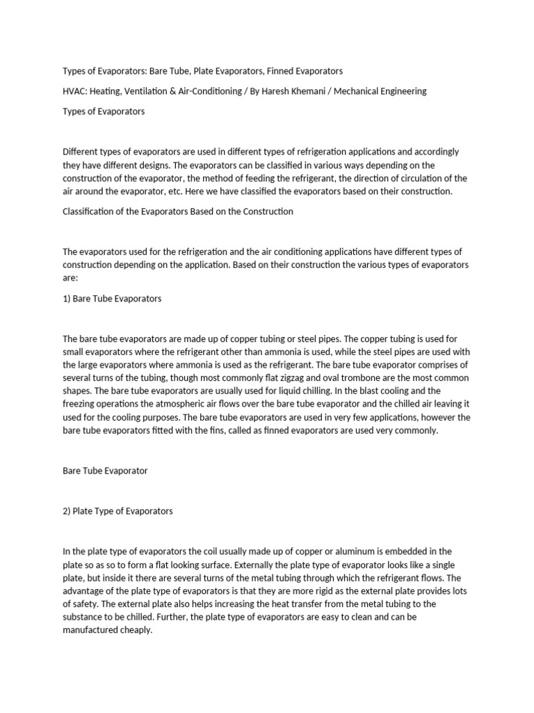 Air Conditioning Pipe Sizes