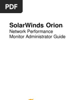 Orion NPMAdministrator Guide