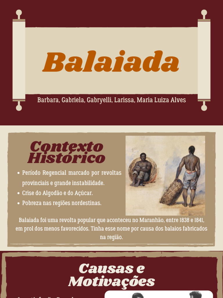 Balaiada: Revolta Popular no Maranhão | PDF