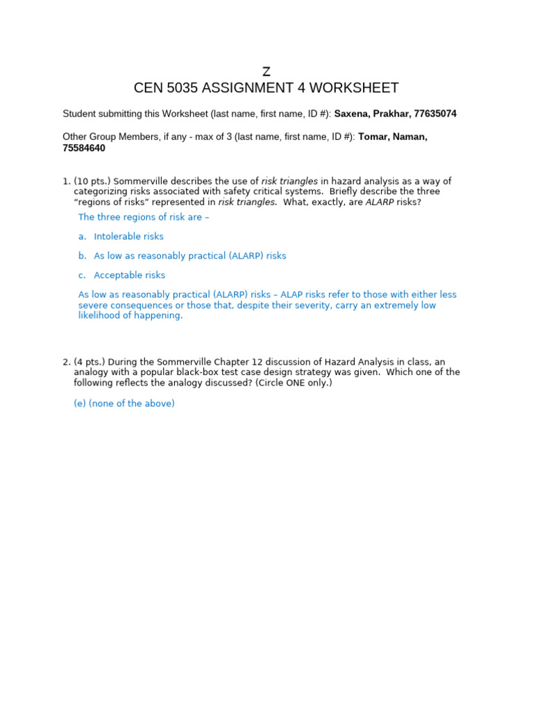 Assign4 Sp24-2.worksheet | PDF | Risk | Data Type