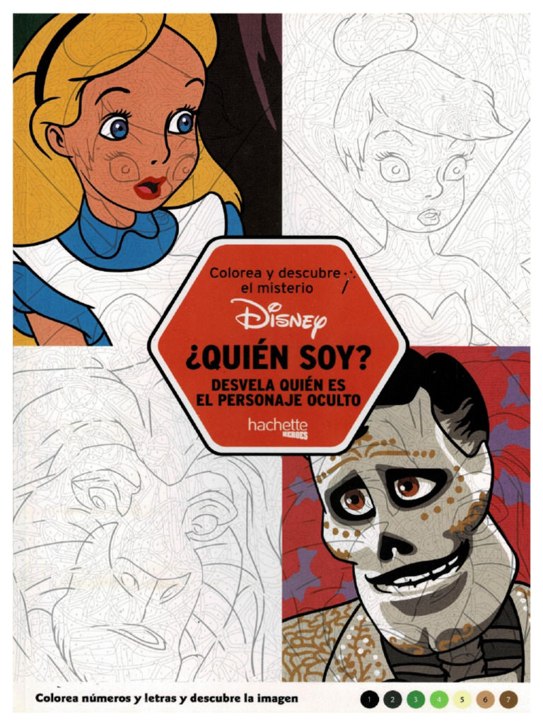 Disney Libro para Imprimir y Colorear | PDF