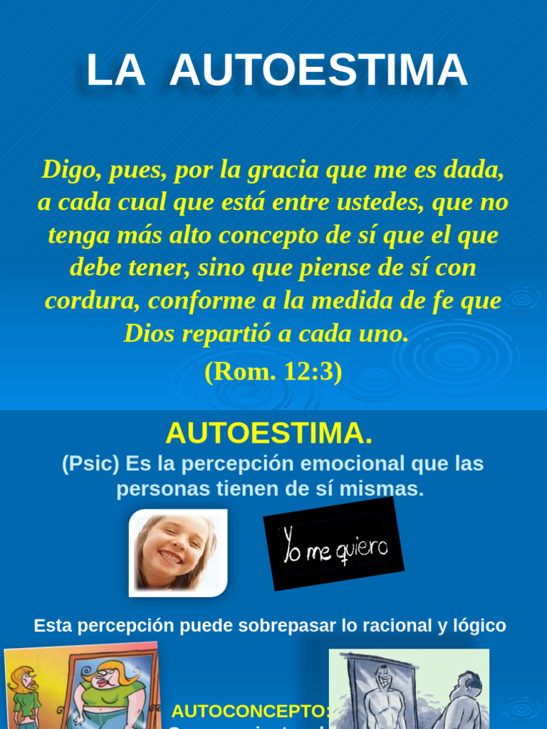 Claves para Mejorar la Autoestima | PDF | Autoestima | Ciencias del ...