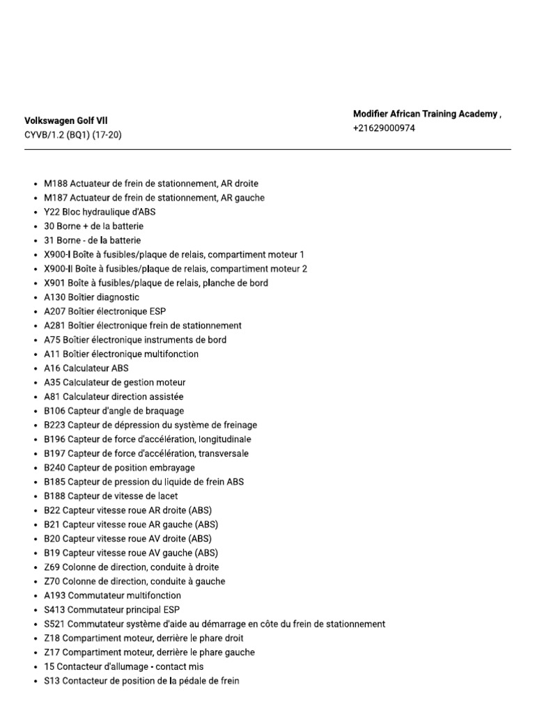 Wiring diagram _ Autodata | PDF