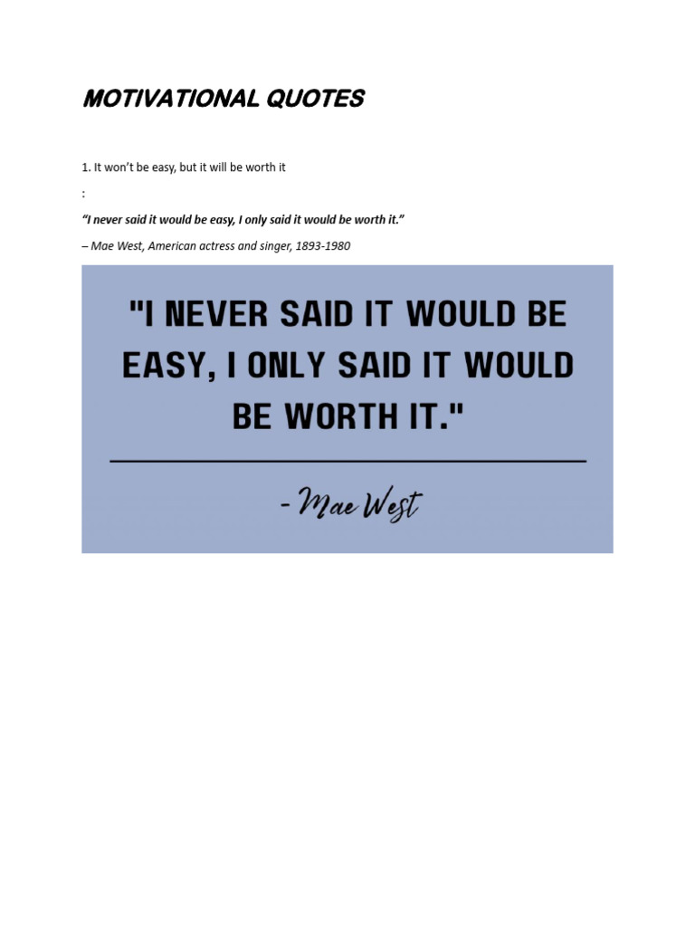 Motivational Quotes Pdf