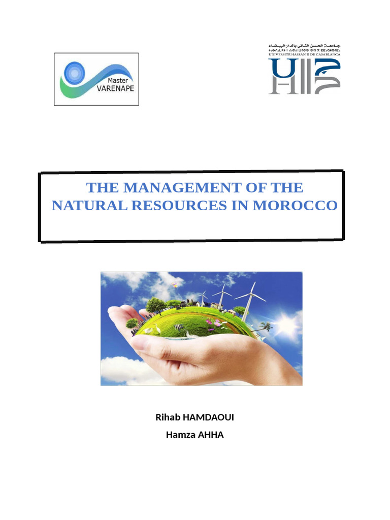 Morocco's Natural Resource Management | PDF | Agriculture | Habitat ...
