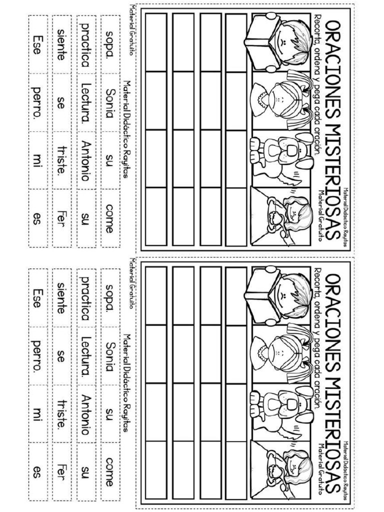 Formar Oraciones | PDF