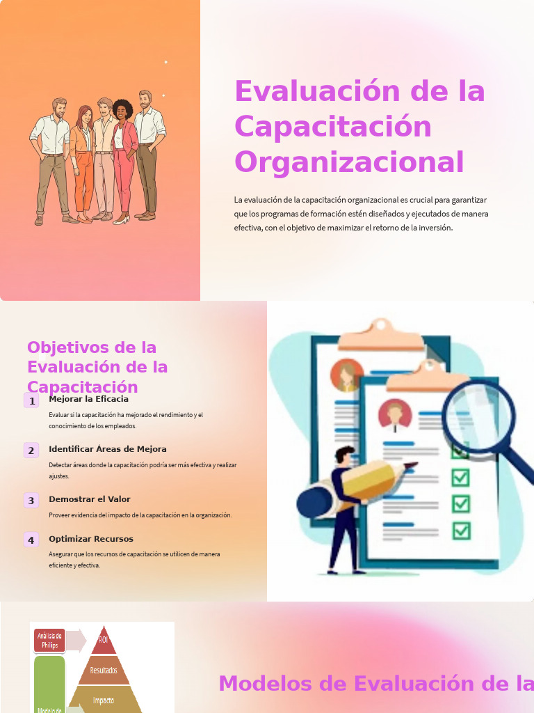 Evaluación Efectiva de Capacitación Organizacional | PDF | Evaluación ...