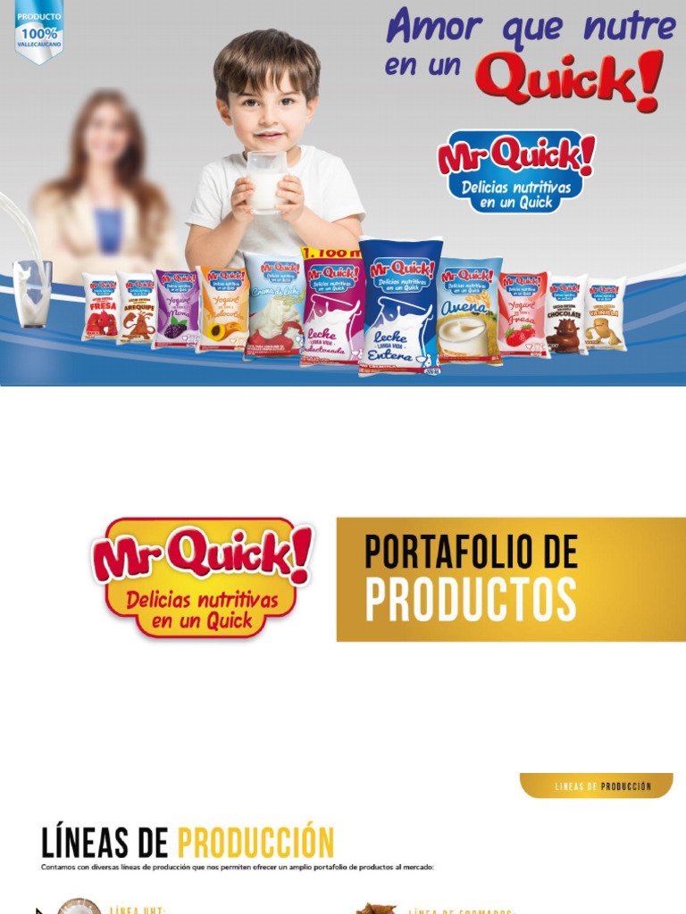 Precios de Leche y Crema Mr. Quick | PDF | Yogur | Leche