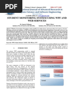 Student Monitoring System Using WPF and Web Services