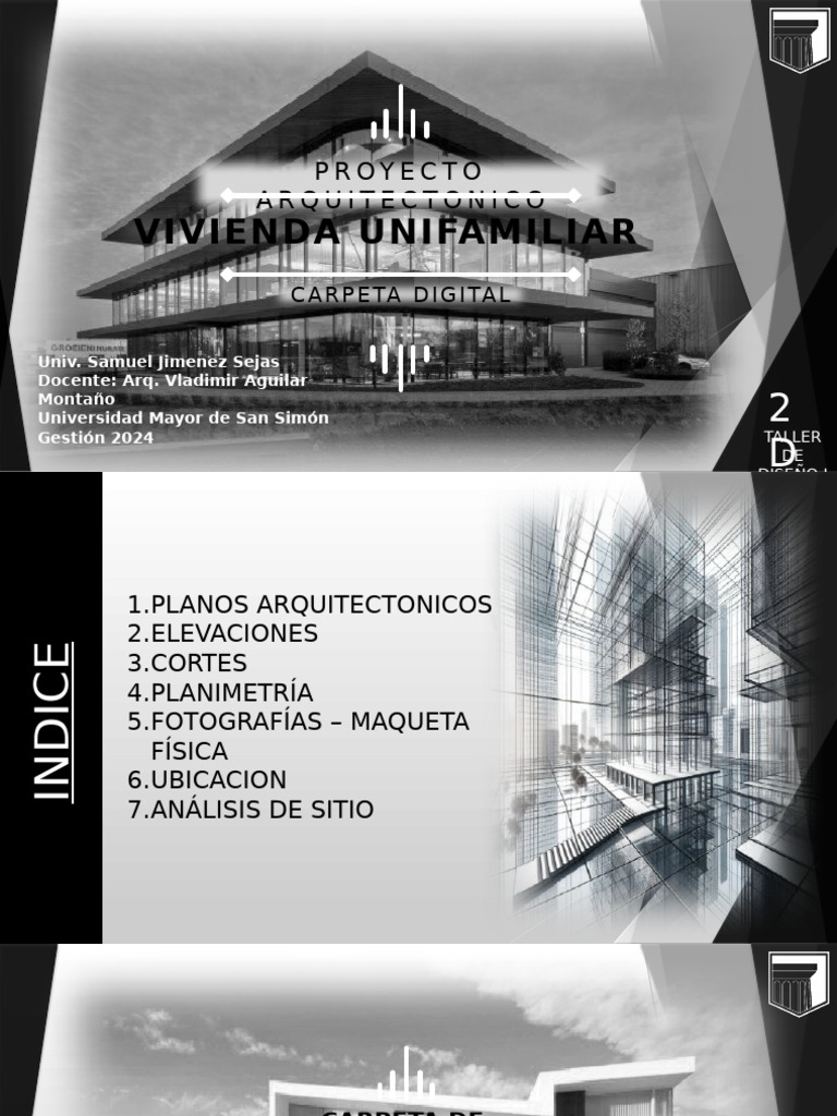 Proyecto de Vivienda Unifamiliar en Bolivia | PDF | Clima templado | Clima