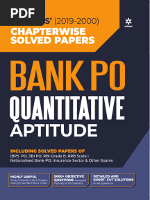 Arihant Bank Po Chapter Wise Solved Paper