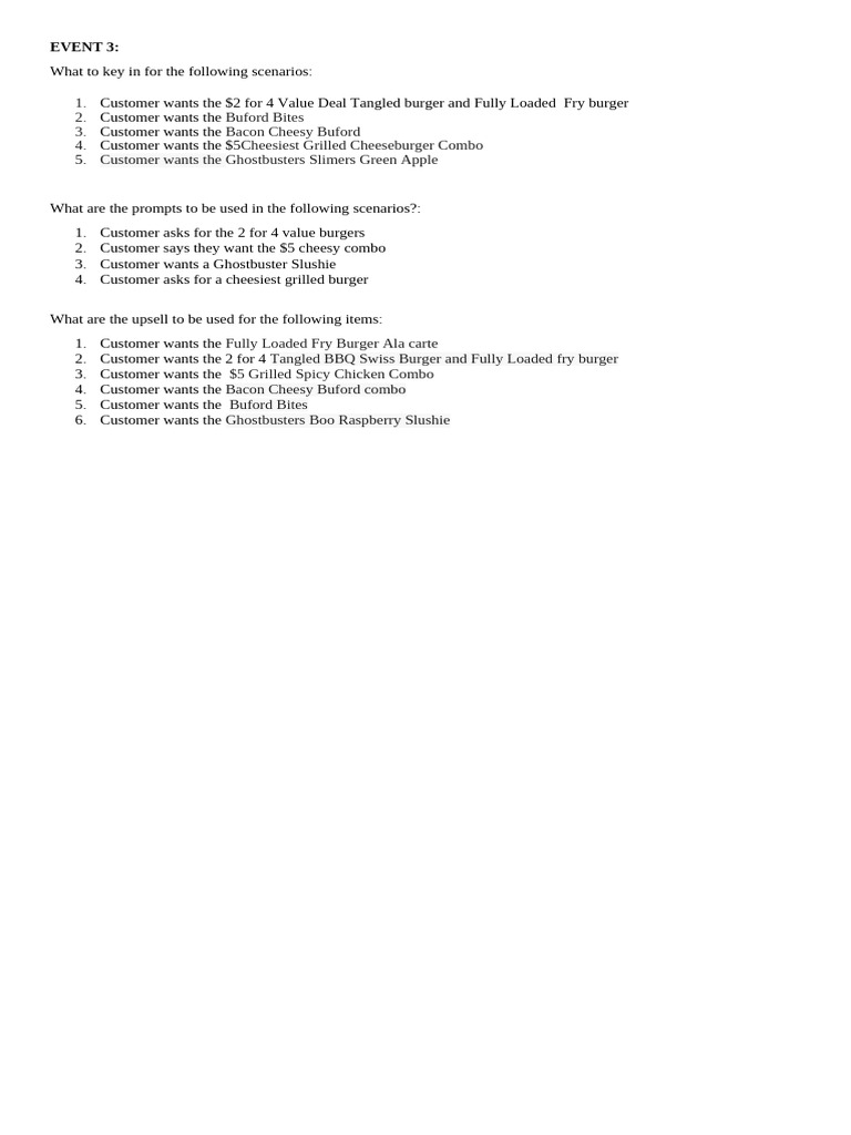 Guide For ATs Recording For Event 3 | PDF