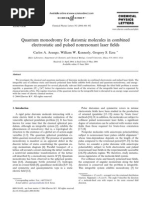 Carlos A. Arango et al- Quantum monodromy for diatomic molecules in combined electrostatic and pulsed nonresonant laser fields