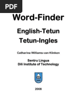 Download DIT Tetun-English Word Finder - Minus Cover by JW M Sharp SN82169656 doc pdf